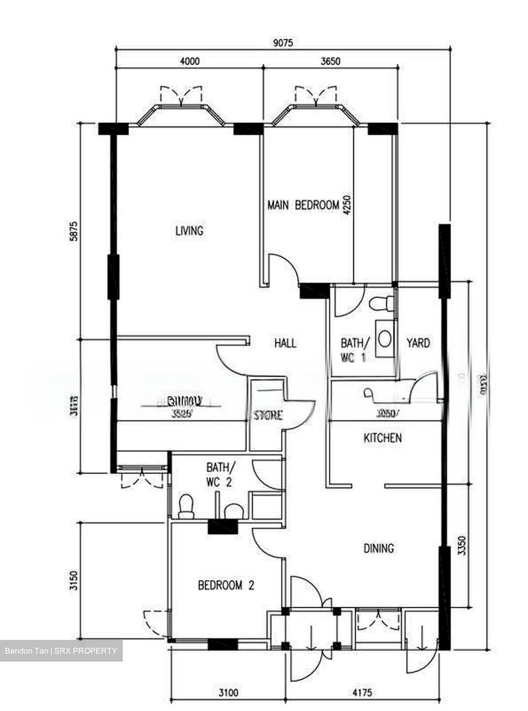 Blk 637 Choa Chu Kang North 6 (Choa Chu Kang), HDB 4 Rooms #623149001